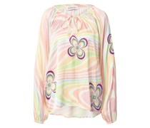 Bluse mischfarben