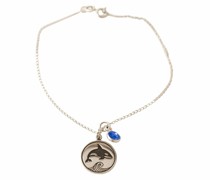Armband 'Maritim Nautics Orca Schwertwal Ozean - Saphir Charm'