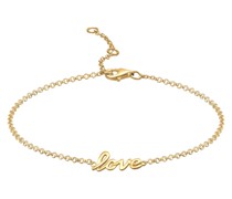 Fußschmuck 'Love-Schriftzug'