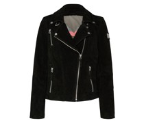 Velourlederjacke 'Bikerprincess'