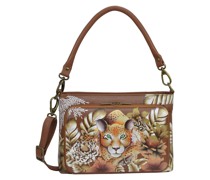 Umhängetasche 'Cleopatra's Leopard Tan' mischfarben