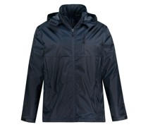 JP 1880 Herren große Größen Regenjacke wasserdicht Kapuze Zipper leichtes Mesh Futter 809332