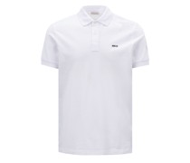 Poloshirt mit Logostickerei