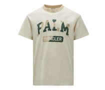 Moncler x Palm Angels T-Shirt mit Logo