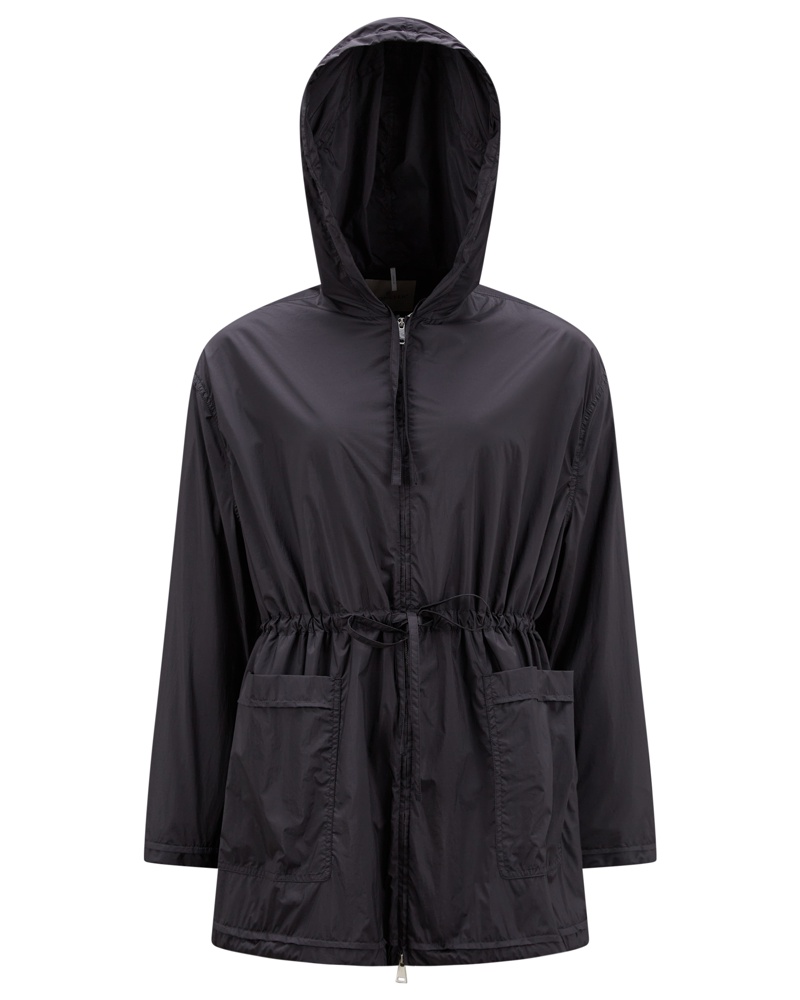 Moncler Damen Suir Regenjacke mit Kapuze