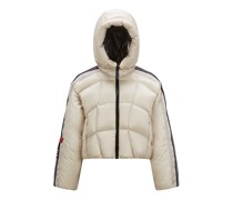 Moncler x adidas Originals Fusine verkürzte Daunenjacke