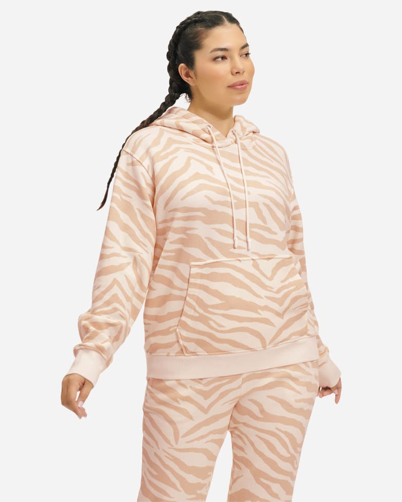 UGG Damen Tatiana Hoodie it Zebra-Print