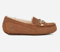 Ansley Chain Loafer Brown