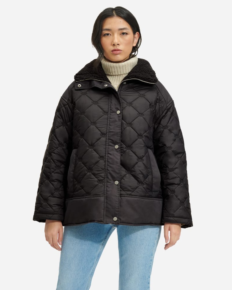 UGG Damen Kayynn Steppjacke mit ogo