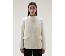 Damen Kuna Jacke aus Woll-Kaschmir-Mischgewebe Milky Cream