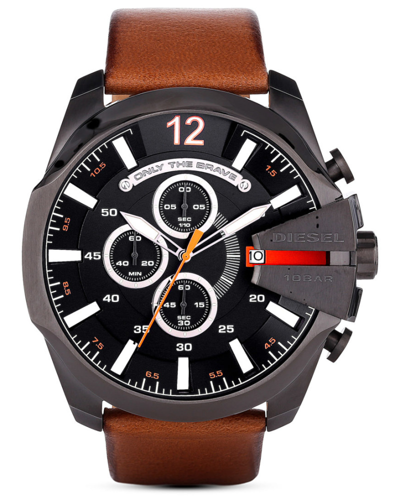 diesel schwarze uhr