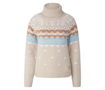 Kaschmir-Pullover Samia für Damen - Beige