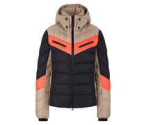 FIRE+ICE Ski-Daunenjacke Farina für Damen - Schwarz/Beige