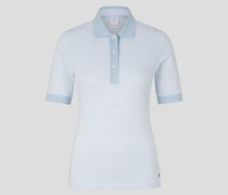 Polo-Shirt Wendy für Damen - Hellblau/Off-White