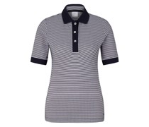Polo-Shirt Wendy für Damen - Navy-Blau/Off-White