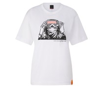 FIRE+ICE T-Shirt Chantal für Damen - Weiß/Schwarz