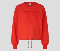 Sweatshirt Kia für Damen - Koralle