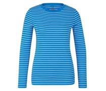 Longsleeve Louna für Damen - Blau/Weiß