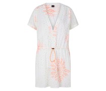 FIRE+ICE Tunika-Strandkleid Veronika für Damen - Weiß/Orange