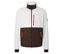 FIRE+ICE Fleecejacke Sandor für Herren - Off-White/Braun