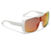 Sonnenbrille Flachau - Orange/Weiss