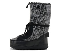 Snow Boots Les Arcs für Damen - Schwarz/Weiß