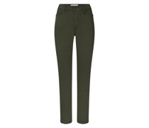 7/8 Slim Fit Jeans Julie für Damen - Oliv-Grün