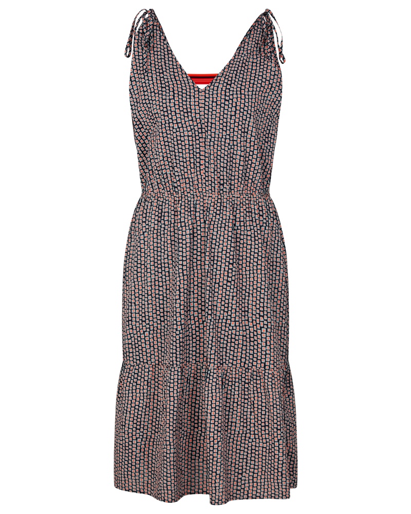 Bogner Fire & Ice Damen FIRE+ICE Kleid Joan für Damen Schwarz/Orange/Grau