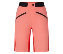 FIRE+ICE Funktions-Shorts Amata für Damen - Apricot/Rot