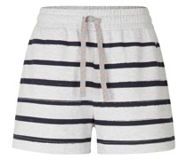 FIRE+ICE Sweat-Shorts Carline für Damen - Grau/Dunkelblau