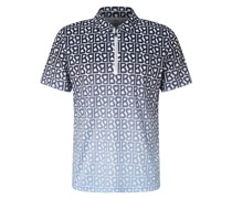 Funktions-Polo-Shirt Amiro für Herren - Navy-Blau/Weiß