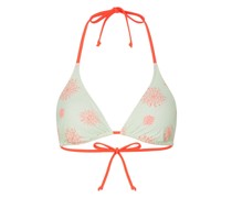 FIRE+ICE Triangel Bikini-Top Gaby für Damen - Mint/Koralle