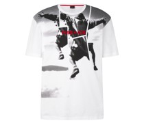FIRE+ICE T-Shirt Mick für Herren - Weiß/Schwarz