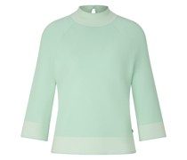 Pullover Magda für Damen - Mintgrün/Off-White