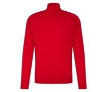 Rollkragenpullover Gordon für Herren - Rot