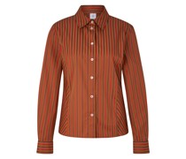 Bluse Soley für Damen - Camel/Rot/Violett