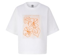 T-Shirt Dorothy für Damen - Weiß/Orange