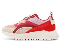 Sneaker Malaga für Damen - Koralle/Pink/Beige