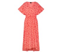 FIRE+ICE Maxi-Kleid Cary für Damen - Apricot/Rot