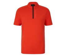 FIRE+ICE Funktions-Polo-Shirt Abraham für Herren - Rot