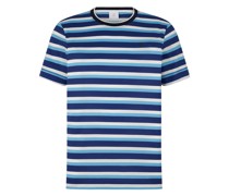 T-Shirt Kosmo für Herren - Blau/Off-White