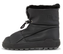 Snow Boots Chamonix mit Spikes für Damen - Schwarz