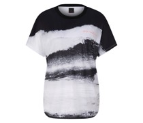 FIRE+ICE T-Shirt Dina für Damen - Schwarz/Weiß