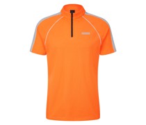 FIRE+ICE Funktions-Shirt Aleks für Herren - Orange/Grau