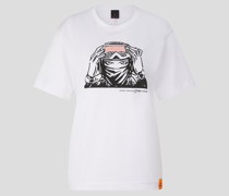 FIRE+ICE T-Shirt Chantal für Damen - Weiß/Schwarz
