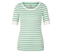 T-Shirt Jackie für Damen - Hellgrün/Off-White