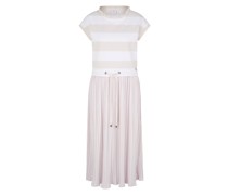 Jerseykleid Ira für Damen - Sand/Weiß