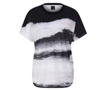 FIRE+ICE T-Shirt Dina für Damen - Schwarz/Weiß