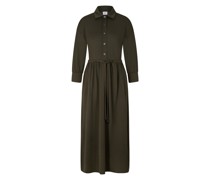 Jerseykleid Naomi für Damen - Oliv-Grün