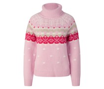Kaschmir-Pullover Samia für Damen - Rosa